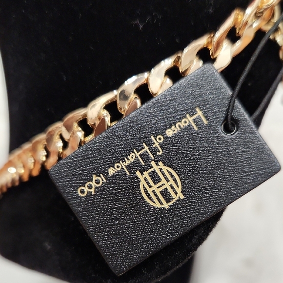 🔹House Of Harlow🔹️ 1960 Gold Charm 18" Natural Shell Freshwater Pearl Necklace - Picture 10 of 13